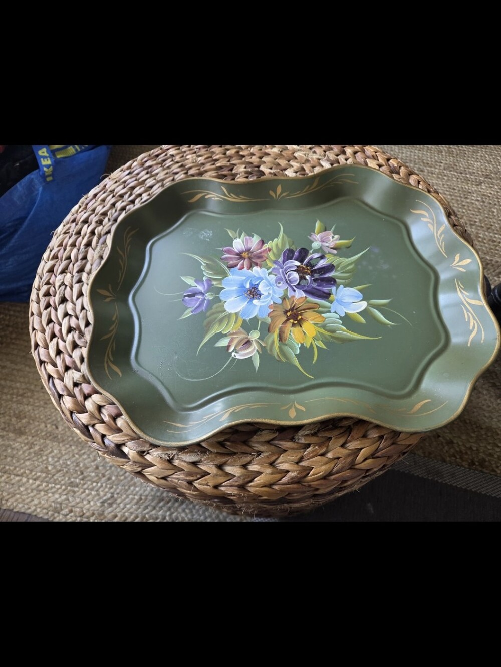 MCM Metal Toile Tray FT Nash Co. NY